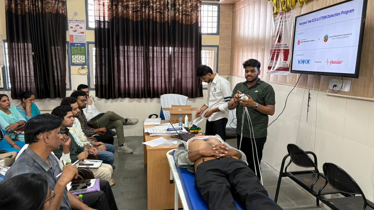 अब गांवों में भी होगी दिल की जांच, PHC से सीधे विशेषज्ञ डॉक्टरों तक पहुंचेगी ECG रिपोर्ट