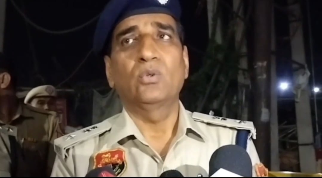 पानीपत में एसपी का औचक निरीक्षण, नाकाबंदी व्यवस्था देख नाराजगी, थाना प्रभारी को फटकार