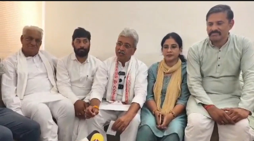 नीट पेपर लीक मामले पर कांग्रेस का हमला, युवाओं का भविष्य दांव पर: राव नरेंद्र सिंह