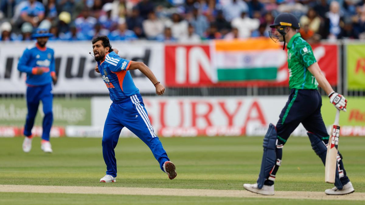 IND vs IRE 2nd T20I: आयरलैंड ने भारत को दिया 155 रनों का लक्ष्य, टेक्टर ने जड़ा अर्धशतक, डेब्यू मैच में प्रिंस ने झटके तीन विकेट