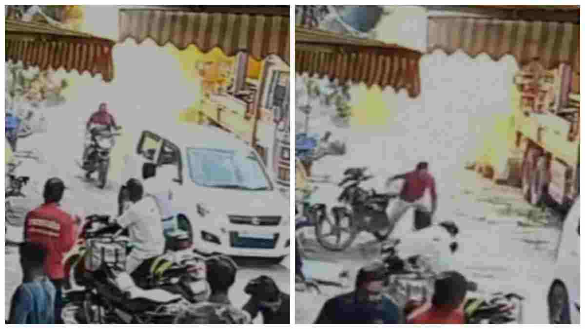 इंदौर में गैस लाइन ब्लास्ट: बोरिंग के दौरान पाइप फटी, 4 घायल