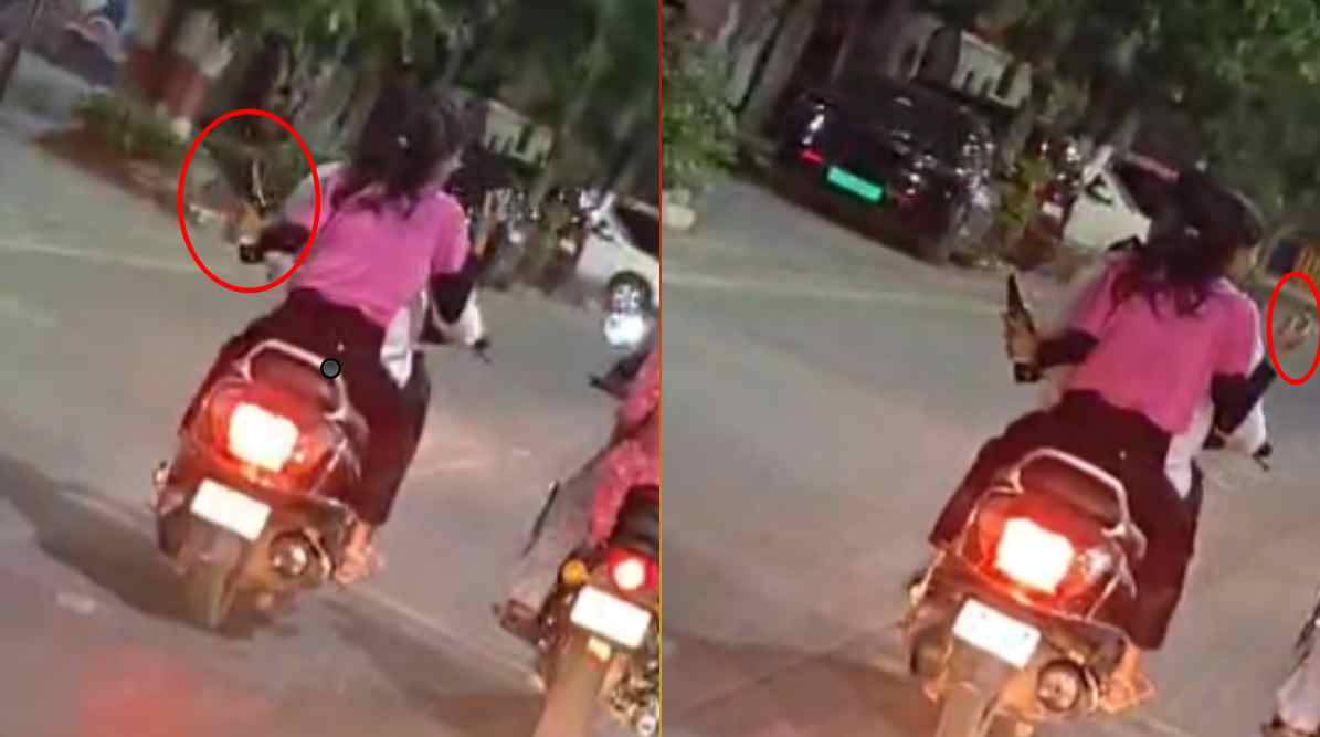 हाथ में शराब और सिगरेट की कश: सड़कों पर देर रात लड़कों के साथ ऐसा काम कर रही थी लडकियां, Video देख आप भी रह जाएंगे हैरान
