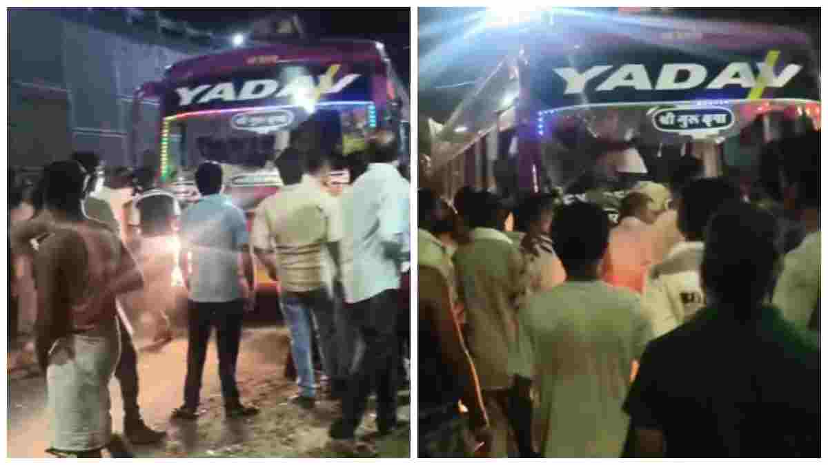 पूर्व सरपंच का सीट को लेकर हेल्पर से विवाद: साथियों ने ड्राइवर-कंडक्टर से की जमकर मारपीट, बस के फोड़े कांच   