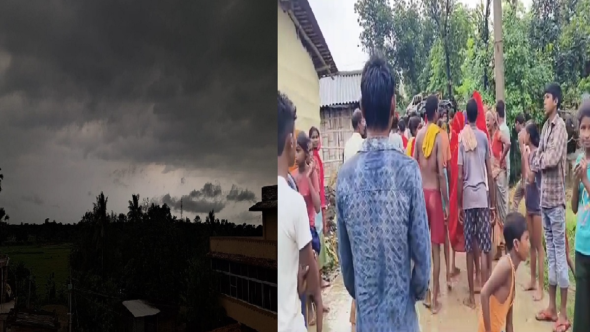 सीतामढ़ी में आकाशीय बिजली का तांडव, महिला की मौत, 16 लोग झुलसे