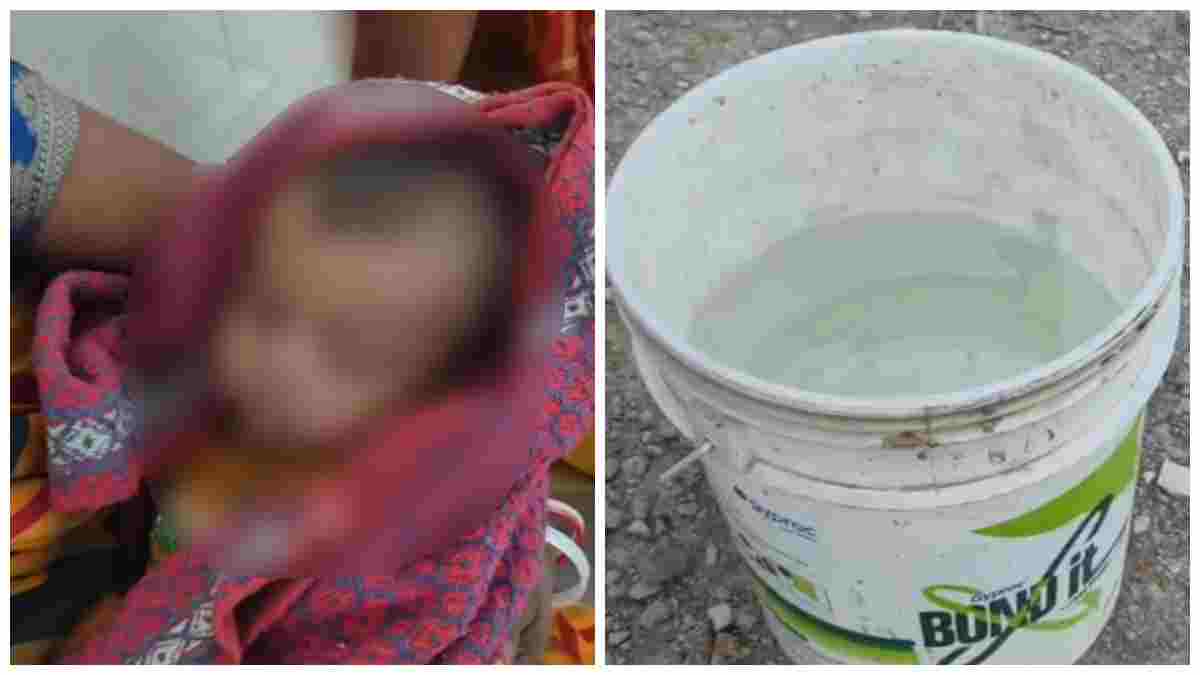 पानी से भरी बाल्टी में गिरी डेढ़ साल की मासूम: पल भर में चली गई जान, सदमे में परिजन  