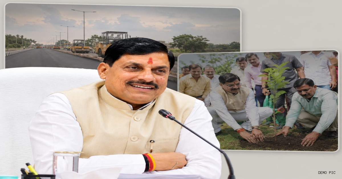 परिवहन नेटवर्क के साथ हरित विकास को बढ़ावा: सड़क निर्माण के दौरान लगाए जाएंगे 80 हजार पौधे, CM मोहन यादव का बड़ा ऐलान
