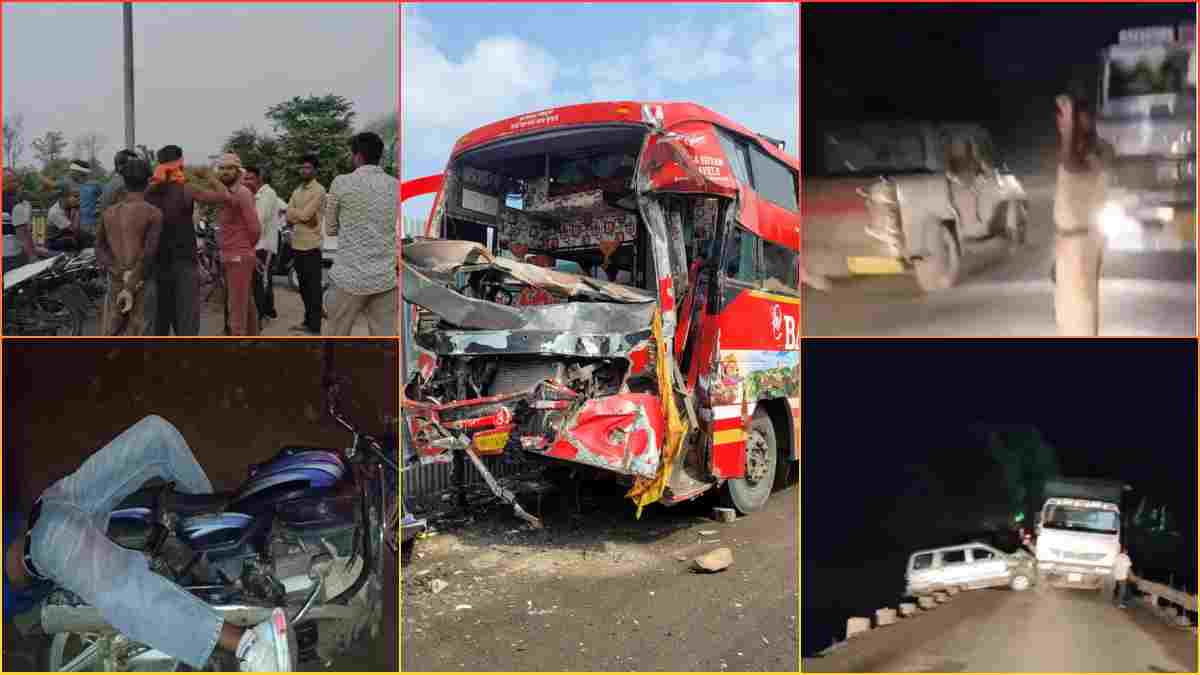 MP Accident: 5 अलग-अलग सड़क हादसों ने ली 4 की जान, महाकाल के दर्शन करने आए श्रद्धालुओं की गाड़ी भी हुई शिकार
