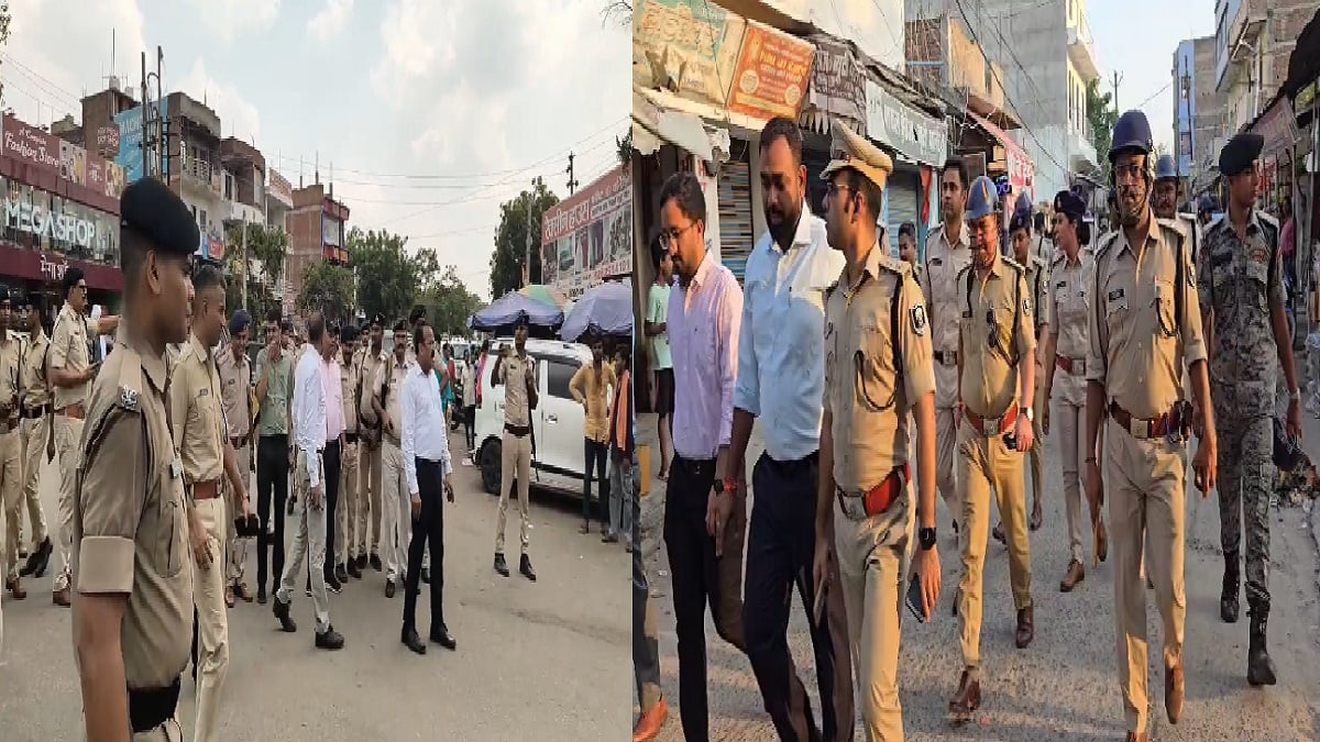 मुहर्रम जुलूस को लेकर बिहार में हाई अलर्ट, रोहतास और मोतिहारी में प्रशासन ने निकाला फ्लैग मार्च