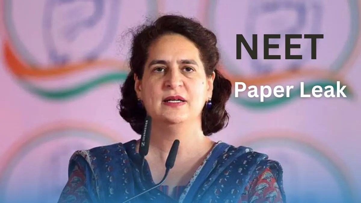 NEET RE-EXAM से पहले प्रियंका का आरोप- स्टूडेंट्स से ₹1.32 लाख करोड़ वसूले गए, यह रकम शिक्षा बजट के लगभग बराबर