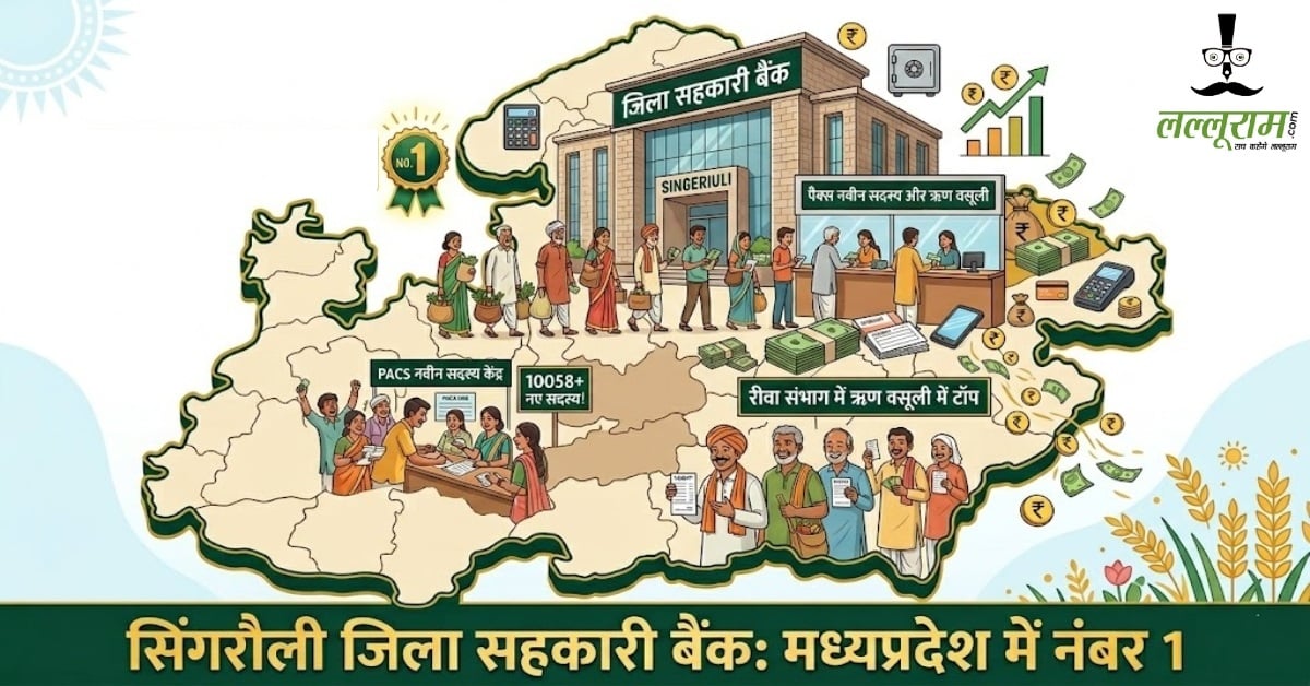 सिंगरौली का पूरे MP में डंका: पैक्स नवीन सदस्यता अभियान में जिला सहकारी बैंक आया नंबर-1, ऋण वसूली में भी रीवा संभाग में टॉप