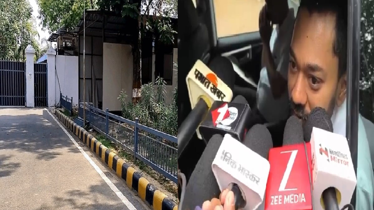 स्वास्थ्य मंत्री निशांत कुमार का 5 देशरत्न मार्ग में गृह प्रवेश, परिवार संग की सत्यनारायण पूजा