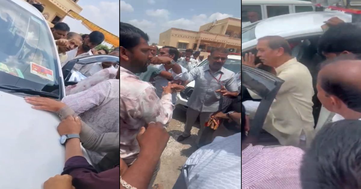अस्पताल का लोकार्पण करने पहुंचे विधायक का घेराव: ग्रामीणों और गनमैन के बीच धक्का-मुक्की, MLA बोले- ‘वोट देना है तो दो’