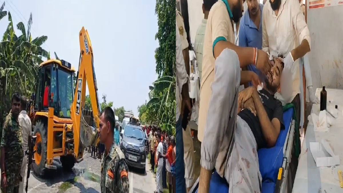 मोतिहारी में भीषण सड़क हादसा: पिकअप-टेंपो की टक्कर में चार लोगों की मौत, कई लोग घायल