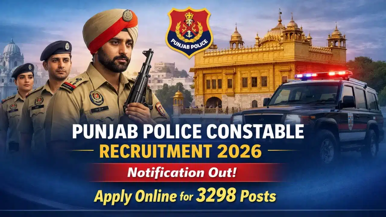 Punjab Police Constable 2026: कांस्टेबल भर्ती परीक्षा के एडमिट कार्ड जारी, 1 जुलाई से शुरू होगी CBT परीक्षा