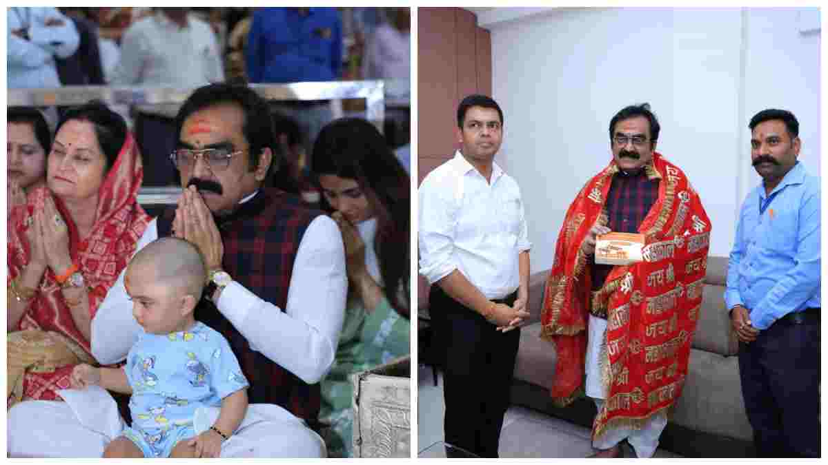 मंत्री राकेश सिंह सपरिवार पहुंचे महाकाल की शरण: नंदी हॉल में बैठकर किये बाबा के दर्शन, की ये कामना     