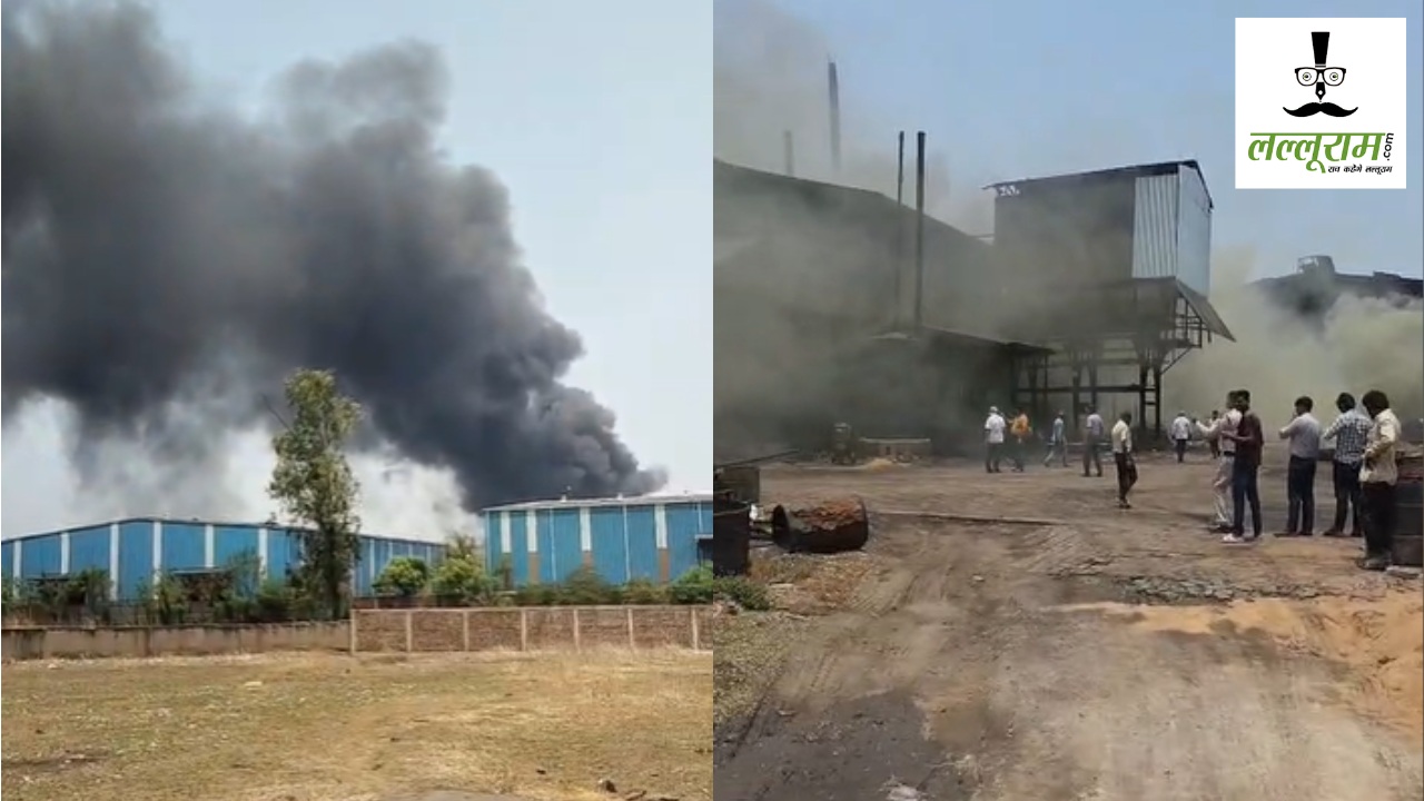 Fire Breaking : पोरवाल ऑयल फैक्ट्री में लगी भीषण आग, कर्मचारियों के फंसे होने की आशंका, मौके पर फायर ब्रिगेड और पुलिस टीम मौजूद