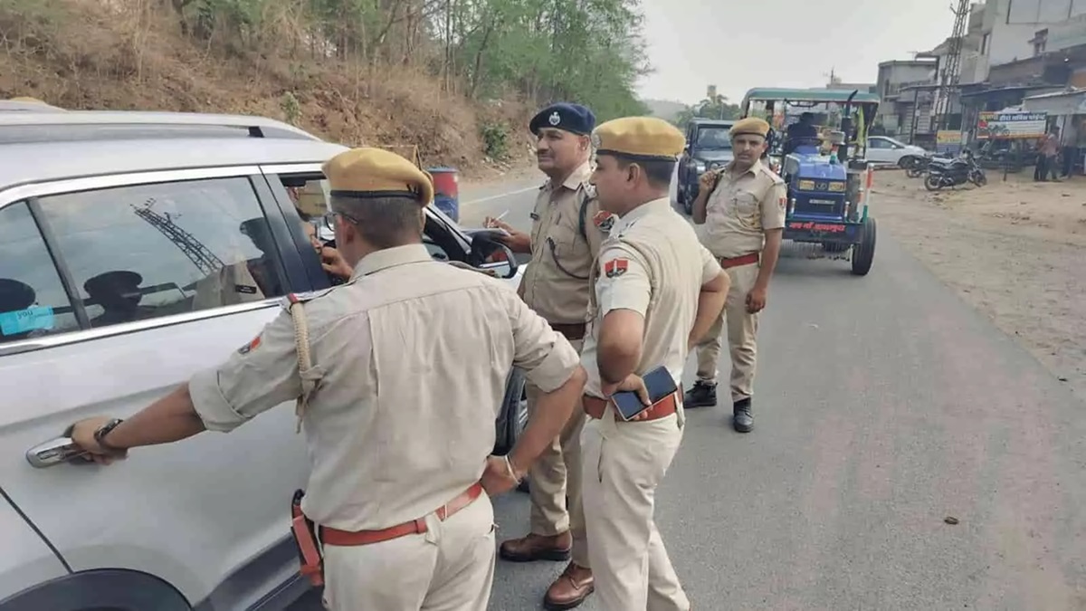 Rajasthan News: राजस्थान में पुलिस का बड़ा एक्शन, 1100 जगहों पर नाकेबंदी से मचा हड़कंप
