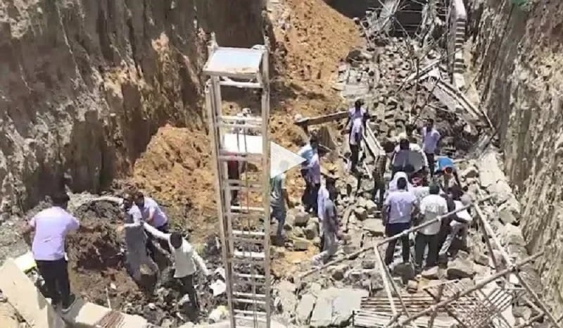 Jaipur Amer Building Collapse: जयपुर के आमेर में दीवार गिरी, 3 मजदूरों की मौत, कई दबे