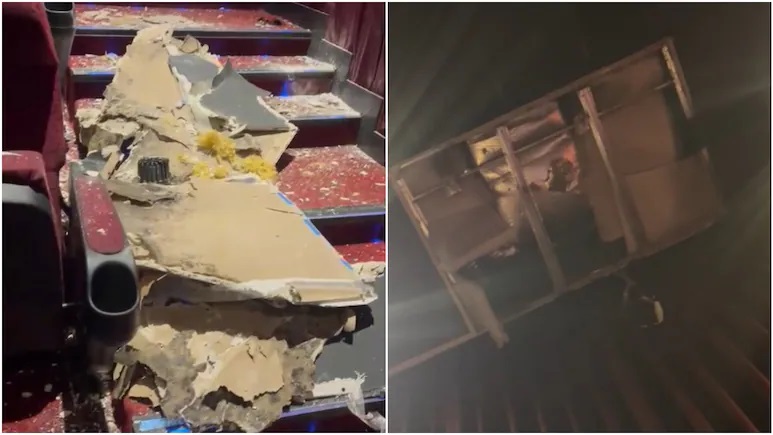 Rajasthan News: कोटा के आहलुवालिया मॉल में हड़कंप; INOX सिनेमा हॉल में फिल्म के बीच अचानक गिरी फॉल सीलिंग, मची भगदड़