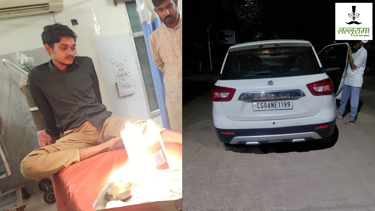 कार-बाइक की टक्कर में दो पत्रकार घायल, कुचलने के प्रयास का आरोप, देखें वीडियो