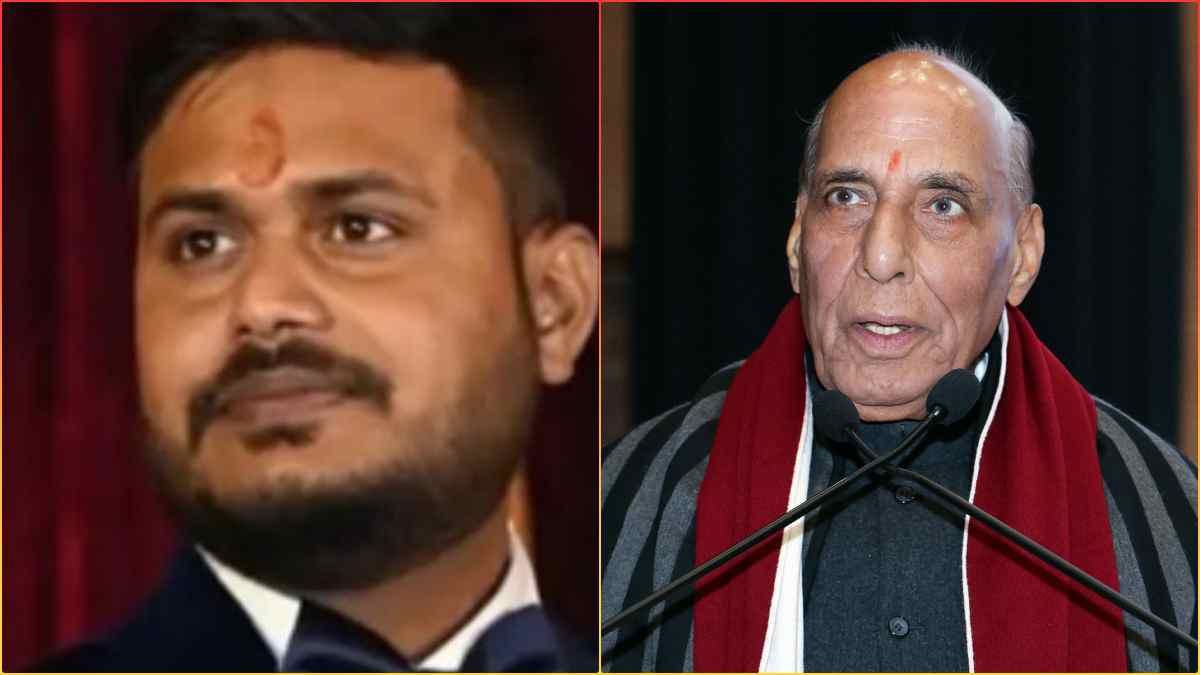 इंदौर में दर्दनाक सड़क हादसा: रक्षा मंत्री राजनाथ सिंह के भतीजे की मौत, कार में बैठने के दौरान तेज रफ्तार बस ने मारी टक्कर