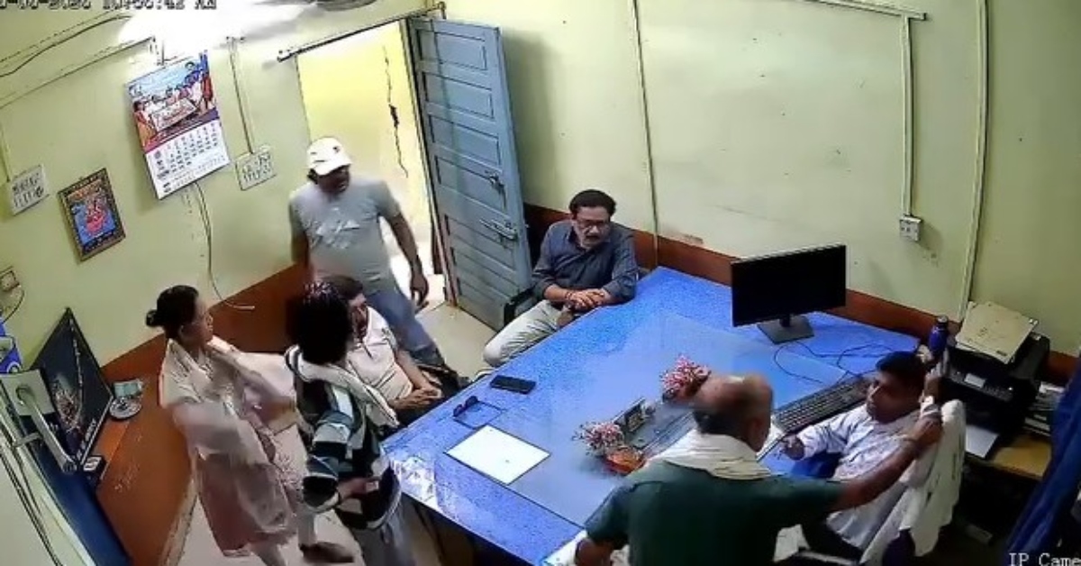 बिजली चोरी का प्रकरण बनाना JE को पड़ा महंगा, महिला और उसके साथियों ने घूंसों से पीटा, हमले का वीडियो आया सामने