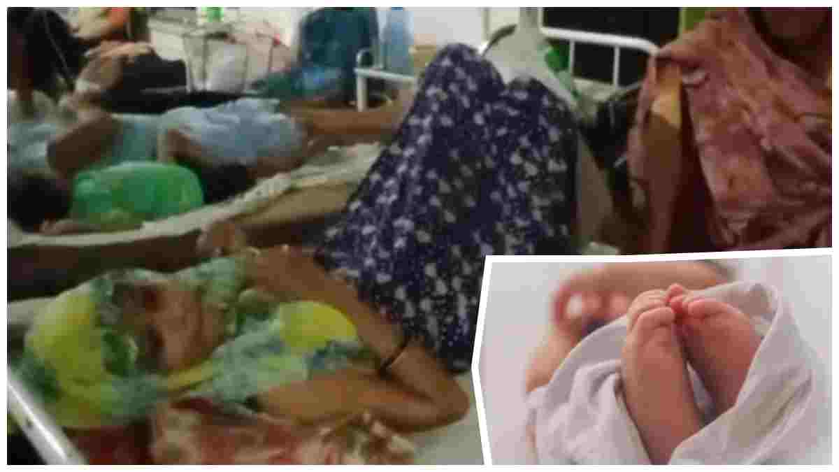 सतना जिला अस्पताल में दुर्लभ प्रसव: 7 महीने की गर्भवती महिला ने तीन बेटियों को दिया जन्म, नॉर्मल डिलीवरी से हुआ चमत्कार