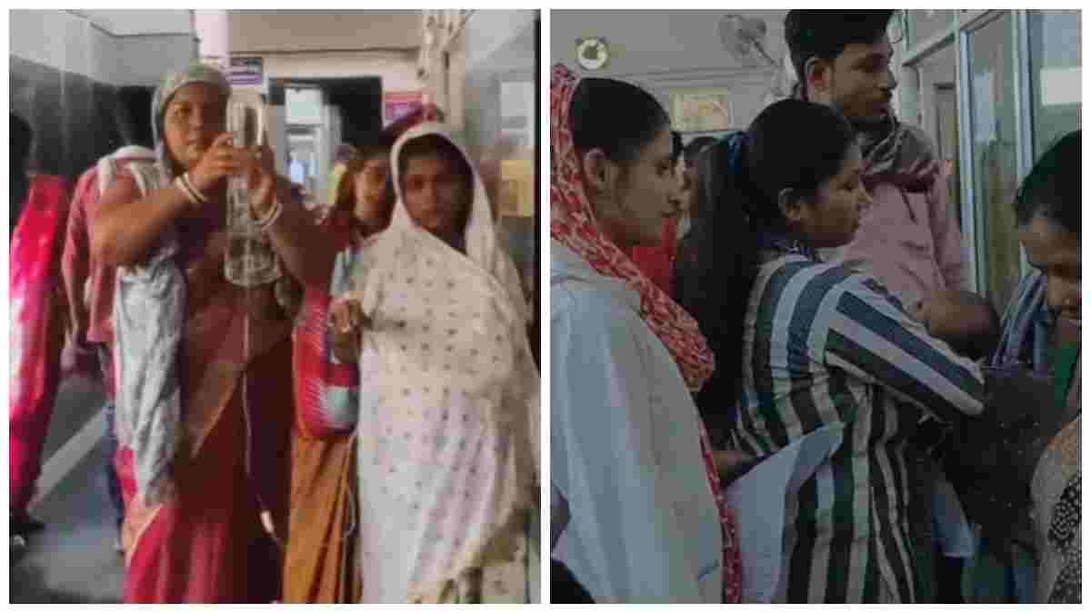सतना जिला अस्पताल में अव्यवस्था चरम पर! स्ट्रेचर के लिए जंग- प्रसूता को नहीं मिला सहारा, परिजन बने वार्ड बॉय 