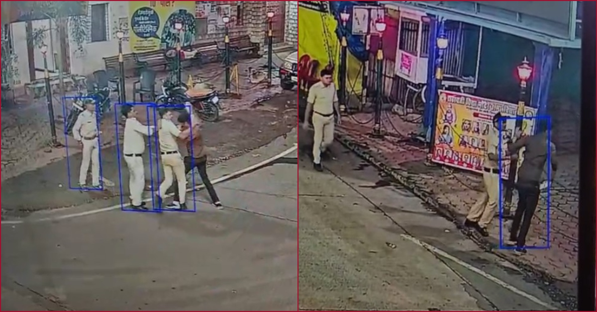 खाकी दागदार: लटेरी में युवक को पीटने वाले दो आरक्षक सस्पेंड, दर्ज हुई FIR, पिटाई का वीडियो हुआ वायरल