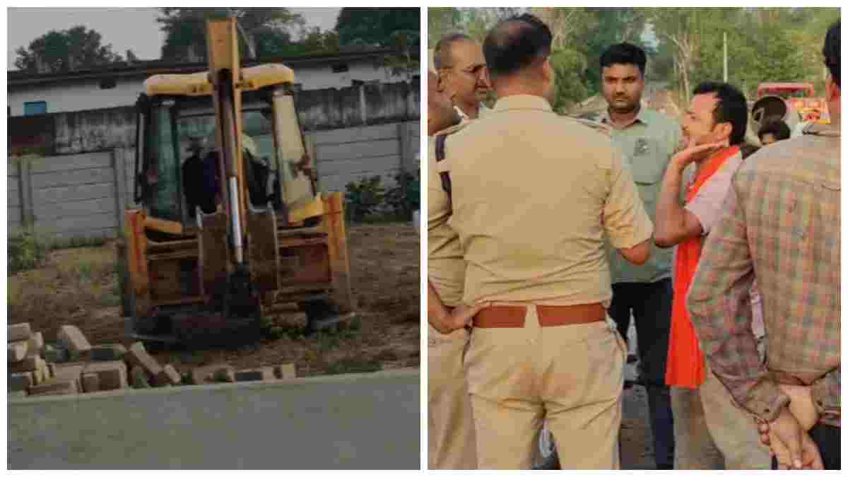 जमीनी विवाद में हंगामा: हाईकोर्ट के स्टे के बावजूद अतिक्रमण हटाने का आरोप, विधायक पर उठे सवाल