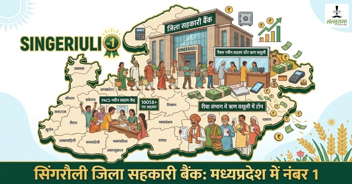 सिंगरौली का पूरे MP में डंका: पैक्स नवीन सदस्यता अभियान में जिला सहकारी बैंक आया नंबर-1, ऋण वसूली में भी रीवा संभाग में टॉप