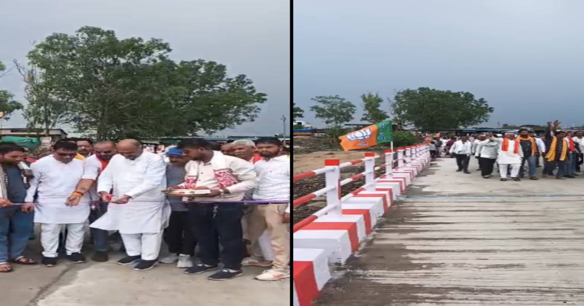 सिवनी में श्रेय की होड़! BJP के पूर्व विधायक ने फीता काट पुल का किया उद्घाटन, सांसद को खबर ही नहीं