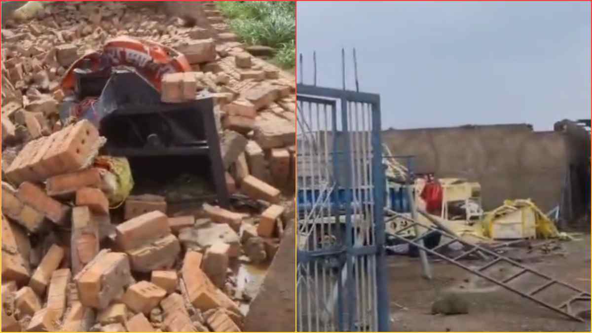 श्योपुर में मौसम ने मचाई तबाही: मकान की दीवार गिरने से परिवार के 3 लोगों की मौत, 2 घायल