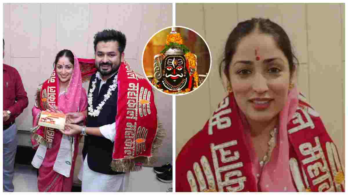 फिल्म निर्देशक आदित्य धर और अभिनेत्री यामी गौतम ने महाकाल के दर पर टेका मत्था, सपरिवार किए बाबा के दर्शन; यामी बोली- बहुत ही भावुक क्षण