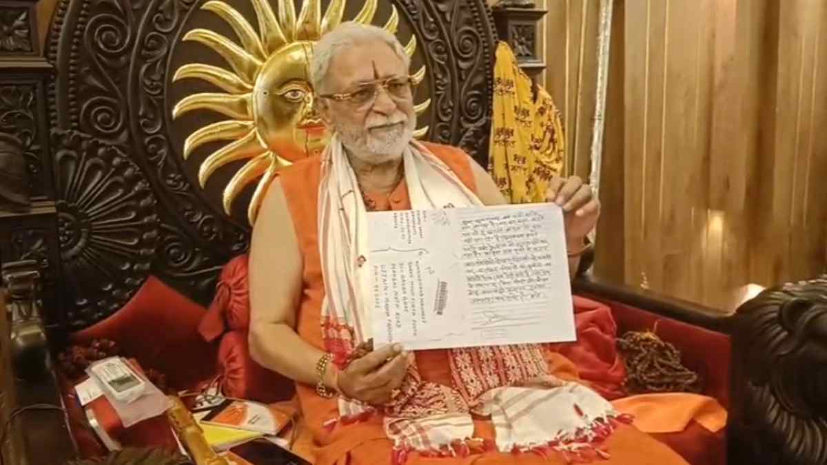 ‘अब पानी सिर से ऊपर हो चुका है…’, महामंडलेश्वर को मिली सिर कलम करने की धमकी, यूपी से आया धमकी भरा पत्र