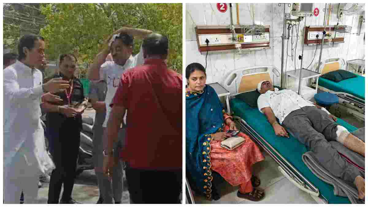 कांग्रेस विधायक विपिन जैन सड़क हादसे में घायल: 74 बंगला क्षेत्र में ऑटो से हुई टक्कर, पूर्व मंत्री जयवर्धन सिंह लेकर पहुंचे अस्पताल   