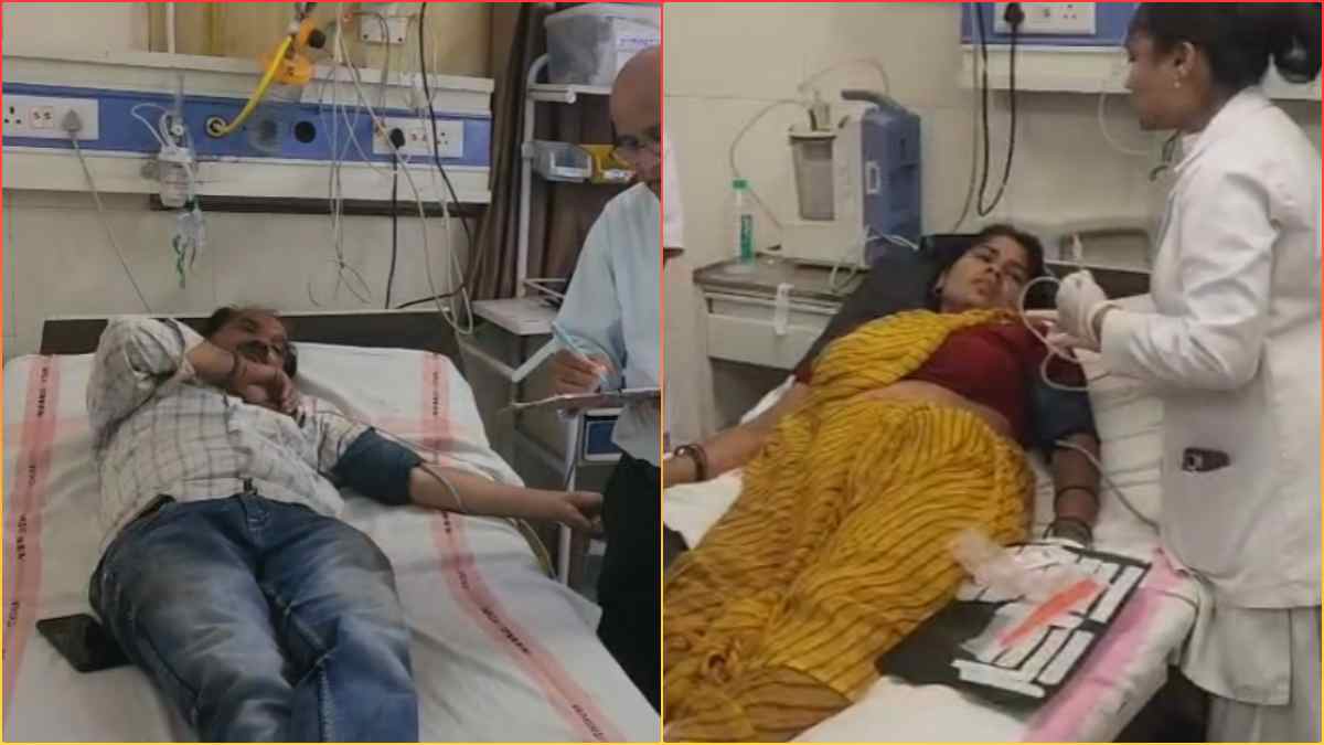 पारिवारिक विवाद में पति-पत्नी ने खाया जहर, जिला अस्पताल में भर्ती, जांच में जुटी पुलिस
