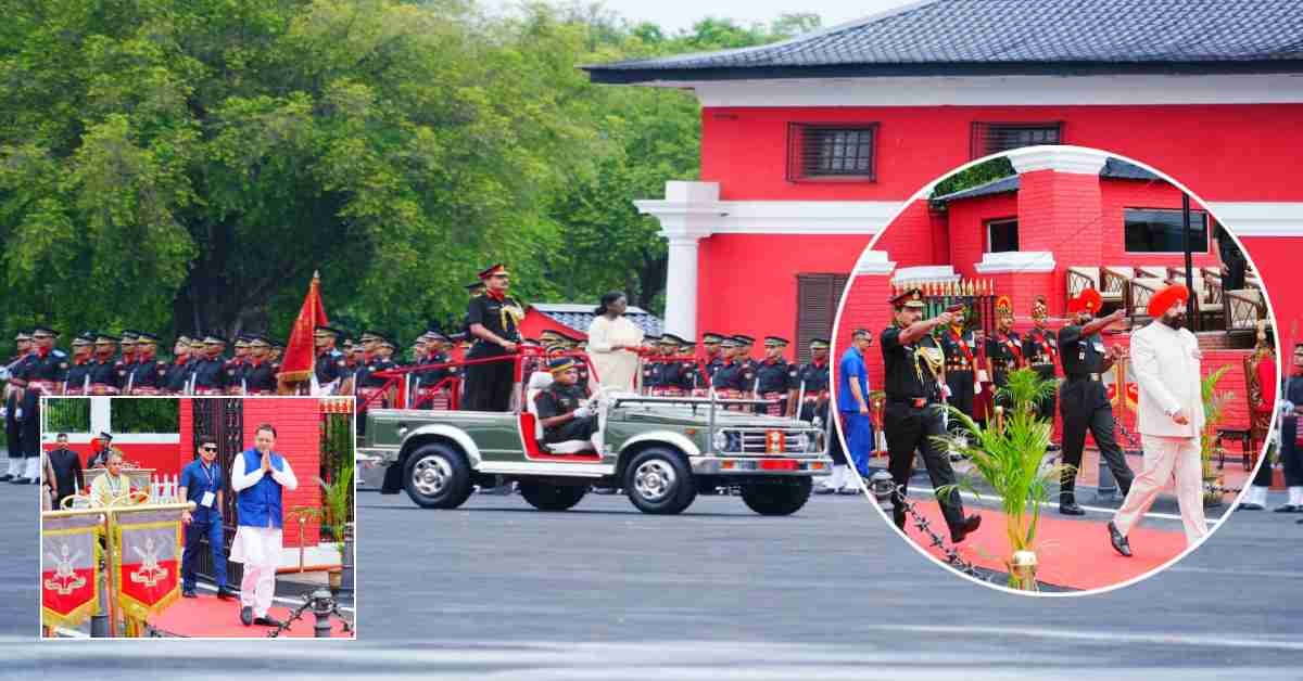 IMA की 158वीं पासिंग आउट परेड: राष्ट्रपति द्रौपदी मुर्मू ने ली सलामी, 515 अधिकारी कैडेट बने सैन्य अधिकारी