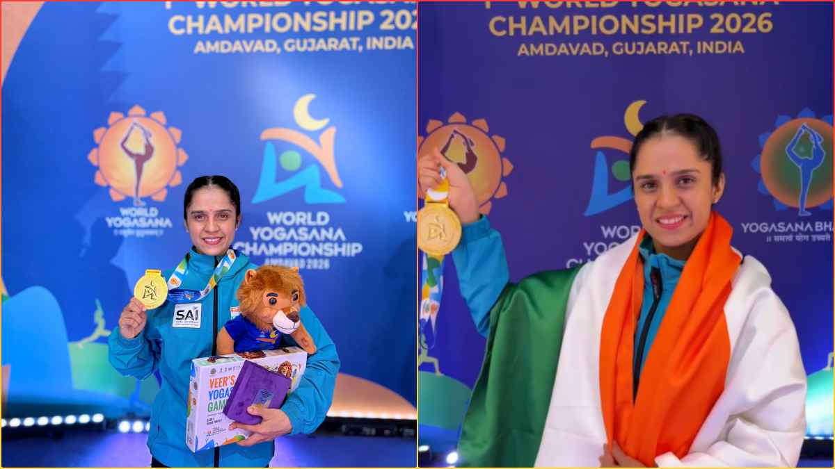 इंदौर की बेटी निशा चावड़ा ने रचा इतिहास, पहली विश्व योगासन स्पोर्ट्स चैंपियनशिप में जीता गोल्ड मेडल