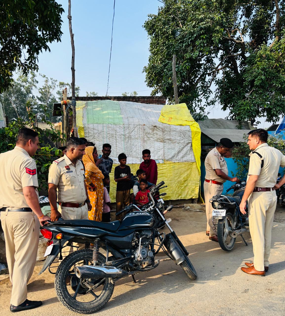 अंबाला पुलिस की कार्रवाई: धनौरा में सर्च ऑपरेशन से नशा तस्करों में हड़कंप, जानें पूरा मामला