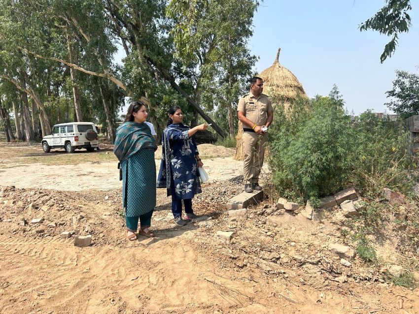 नारायणगढ़: मानसून से पहले बाढ़ सुरक्षा कार्यों का SDM ने लिया जायजा, नियमित निगरानी के निर्देश