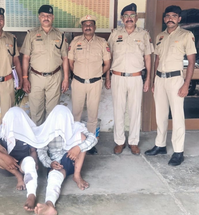 बराड़ा लूटकांड में बड़ा खुलासा: मुठभेड़ में दबोचे गए आरोपी रिमांड पर, मास्टरमाइंड विक्की की तलाश तेज