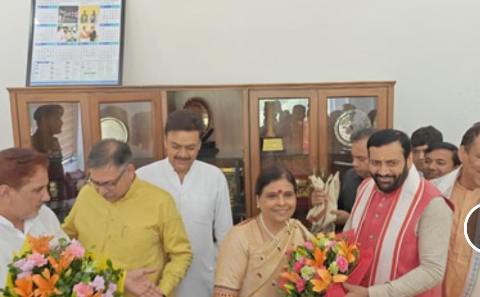 हरियाणा भाजपा को मिली नई कमान: डॉ. अर्चना गुप्ता ने संभाला प्रदेश अध्यक्ष का कार्यभार,सीएम नायब सिंह सैनी रहे मौजूद