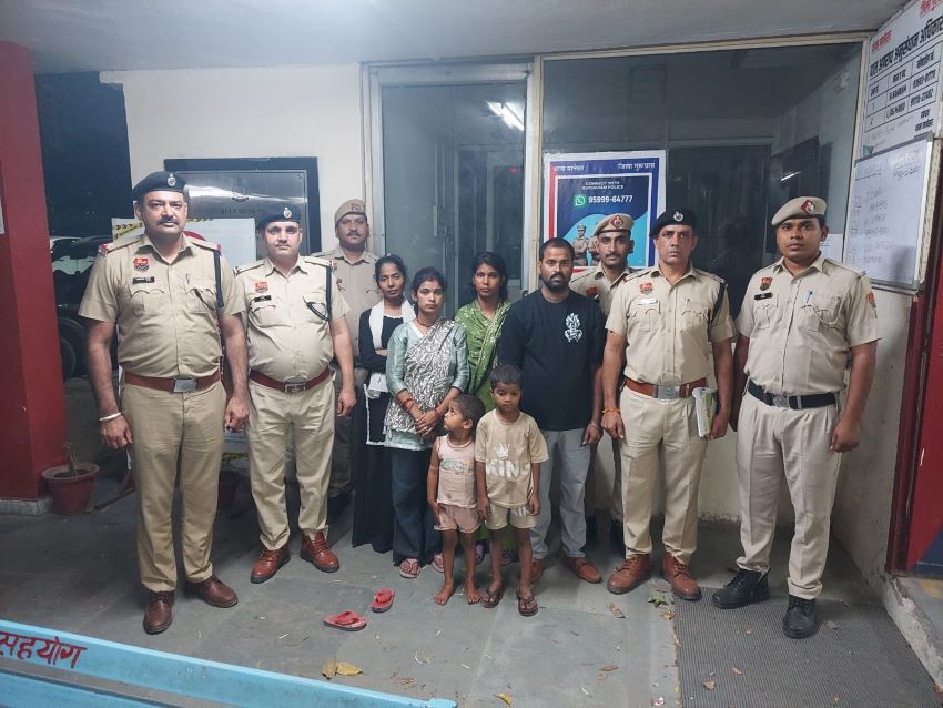गुरुग्राम पुलिस का सराहनीय काम, 60 जवान और 50 CCTV की मदद से 1 घंटे में खोजे दो मासूम बच्चे