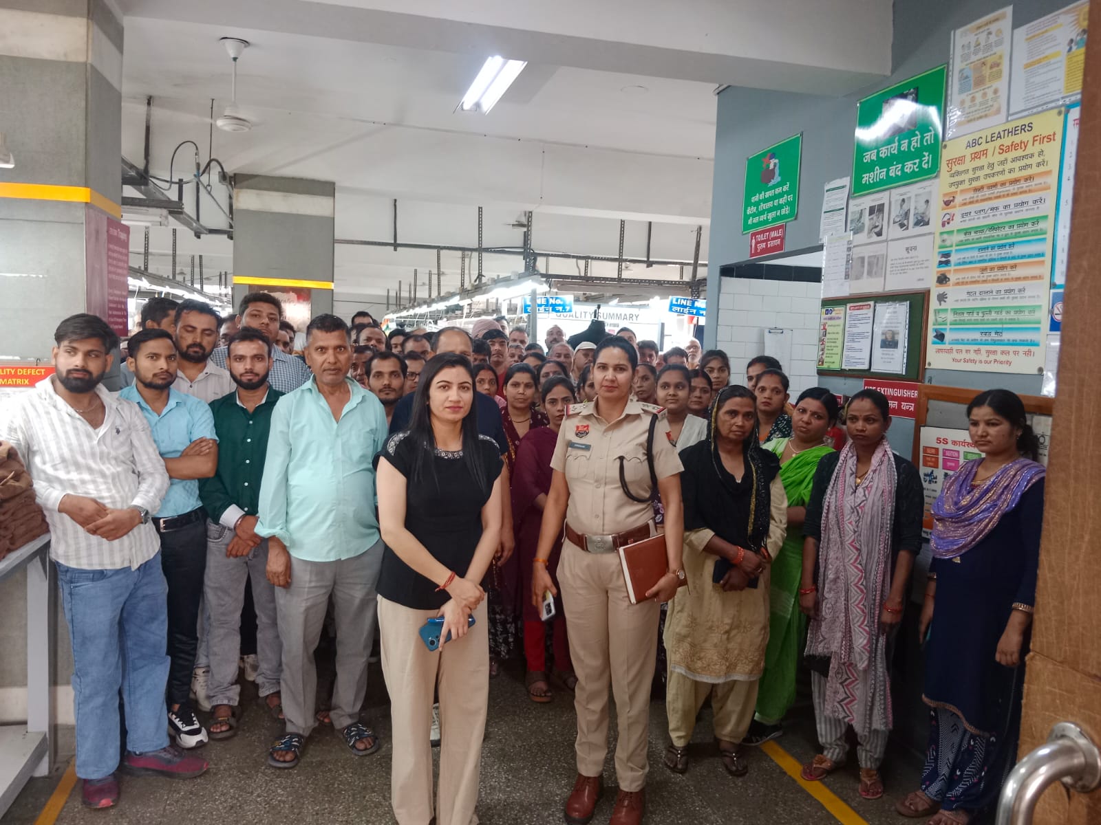 गुरुग्राम पुलिस ने 250 कर्मचारियों को किया जागरूक, महिला सुरक्षा और ऑनलाइन ठगी से बचने के दिए टिप्स