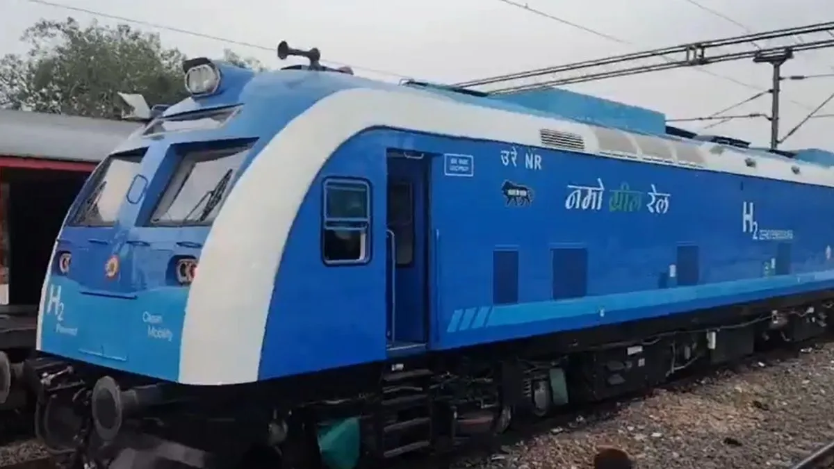 भारत की पहली हाइड्रोजन ट्रेन ट्रायल में सफल, 120 Kmph की रफ्तार… जल्द जींद-सोनीपत ट्रैक पर दौड़ेगी