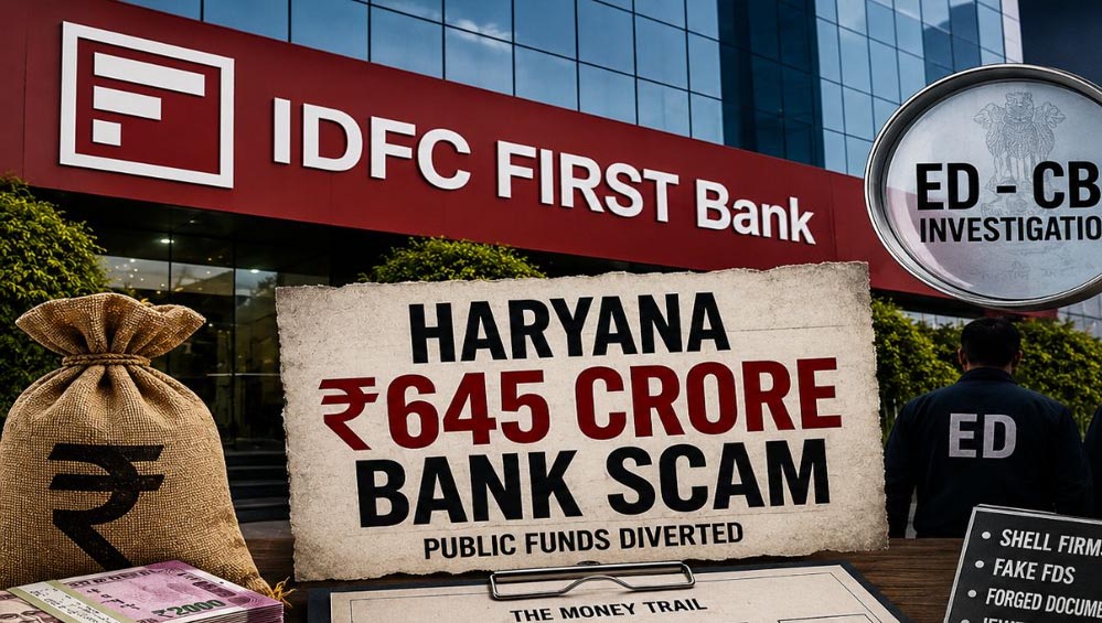 IDFC बैंक FD घोटाला: वरिष्ठ IAS अधिकारी के आवास पर CBI की रेड, मनी ट्रेल और भूमिका की जांच तेज