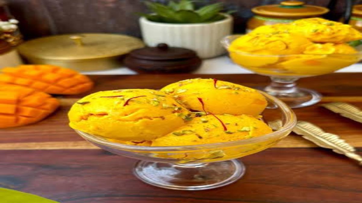 गर्मी में मैंगो आइसक्रीम है सबसे बढ़िया ऑप्शन, इस रेसिपी को करें Try …