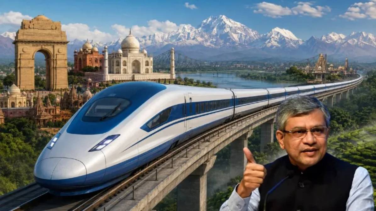 केंद्रीय रेल मंत्री ने देश को दी दूसरी बुलेट ट्रेन की सौगात, दिल्ली से सिलीगुड़ी सिर्फ 6 घंटे में होगी पूरी