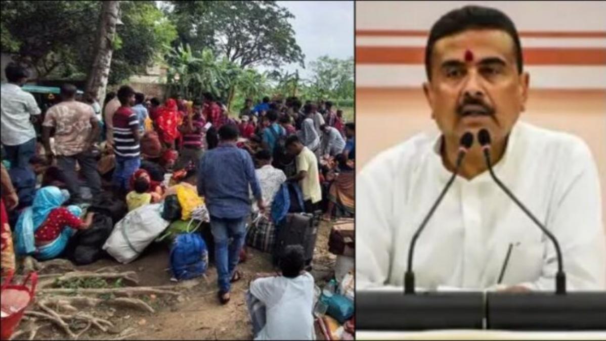 CM शुभेंदु ने 4800 घुसपैठियों को बांग्लादेश भेजा, कहा- डिटेक्ट, डिलीट और डिपोर्ट की नीति शुरू हो चुकी
